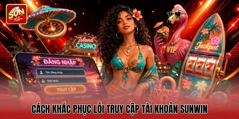 Cách khắc phục lỗi truy cập tài khoản Sunwin