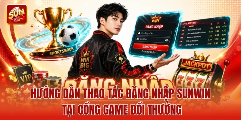 Hướng dẫn thao tác Đăng nhập Sunwin tại cổng game đổi thưởng