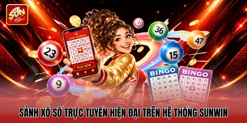 Sảnh xổ số trực tuyến hiện đại trên hệ thống Sunwin